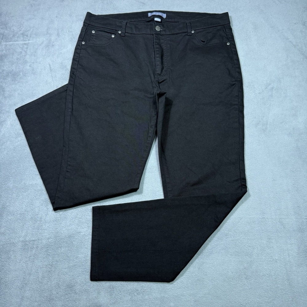Ash & Erie Jeans Mens 36x29 Black Athletic Slim Fit Tapered Denim Normcore USA